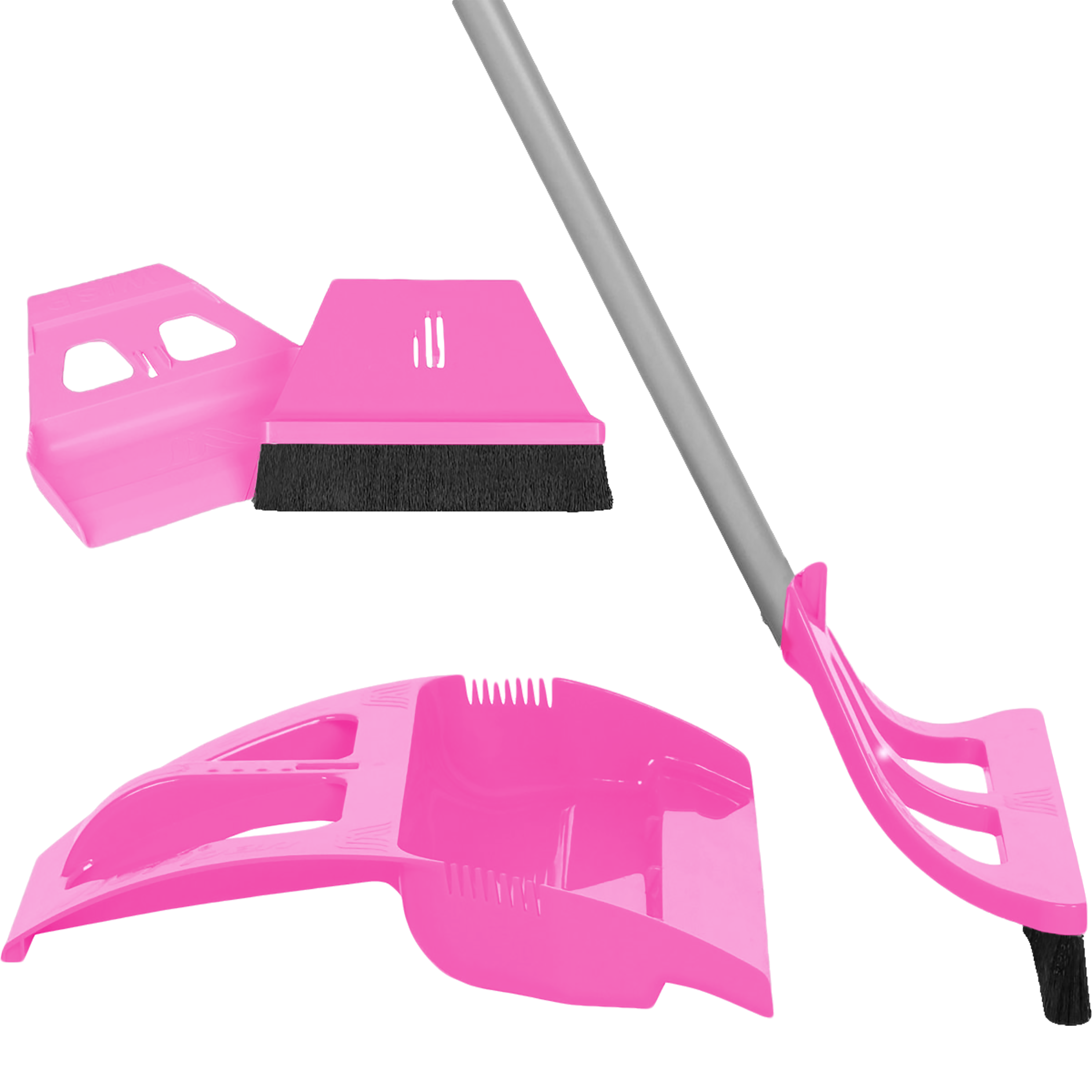 Broom Wiper Set Hair Broom Combination Cleaner Sweeper Foldable